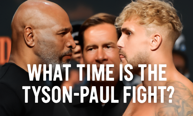What Time Is the Tyson-Paul Fight